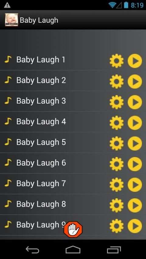 Baby Laugh Sounds 2 تصوير الشاشة