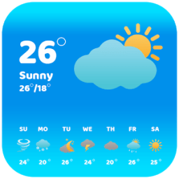 Free weather app-weather channel,live weather app иконка