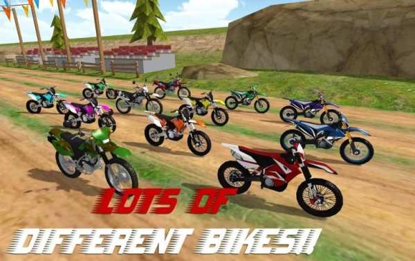 Dirt Bike Rally Racing Turbo स्क्रीनशॉट 1