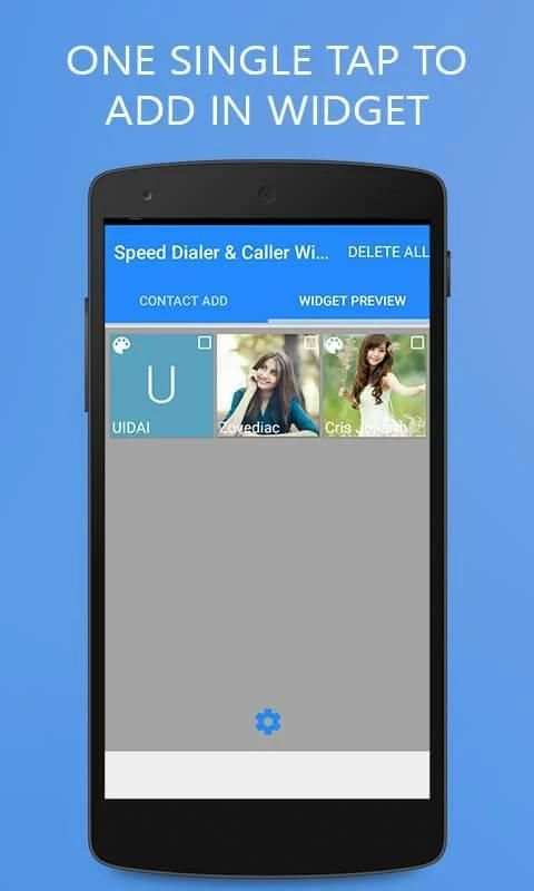 Speed Dialer & Caller Widget скриншот 6