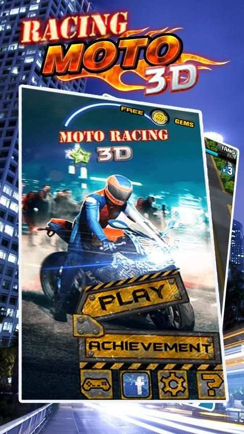 Moto Racing 3D скриншот 6