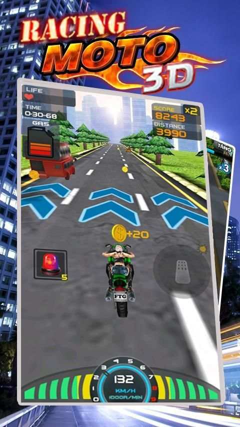 Moto Racing 3D screenshot 4