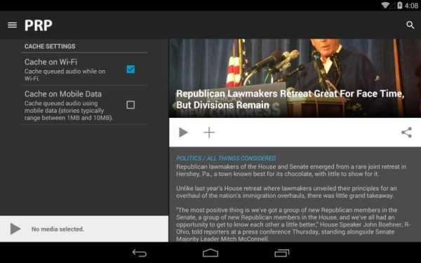 Public Radio Player 1 تصوير الشاشة