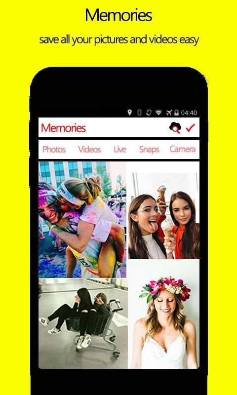 SnapLive - Start live video broadcast on snapshot скриншот 1