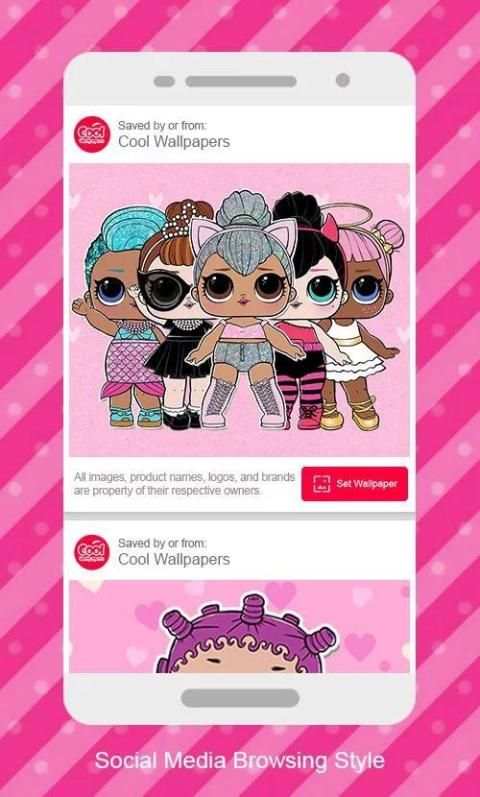 Wallpaper for Surprise Lol Dolls скриншот 6