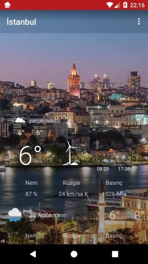Istanbul Hava Durumu Tahmini screenshot 2