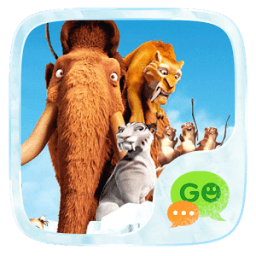 (FREE) GO SMS ICE AGE THEME иконка