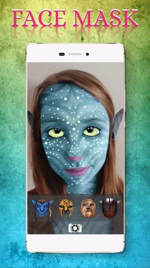 Face Mask Photo Maker - Snappy Camera Photo 3 تصوير الشاشة