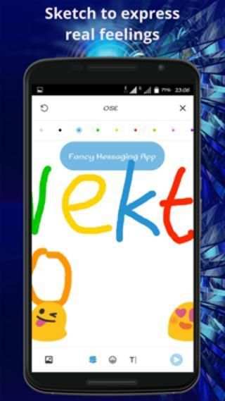 Vekto - Fancy Messenger screenshot 1