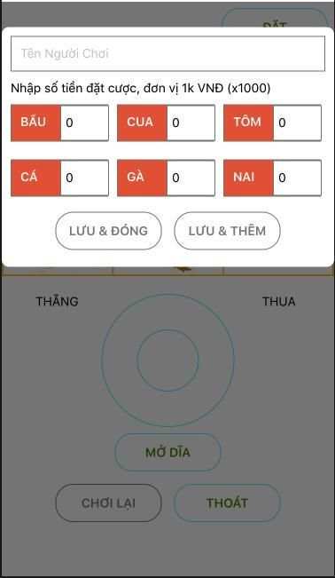 Xốc Dĩa - Bầu cua tôm cá screenshot 1