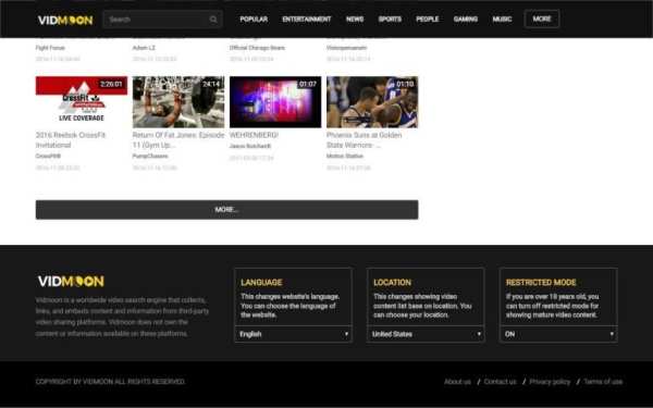 Vidmoon - Video search & watch screenshot 7