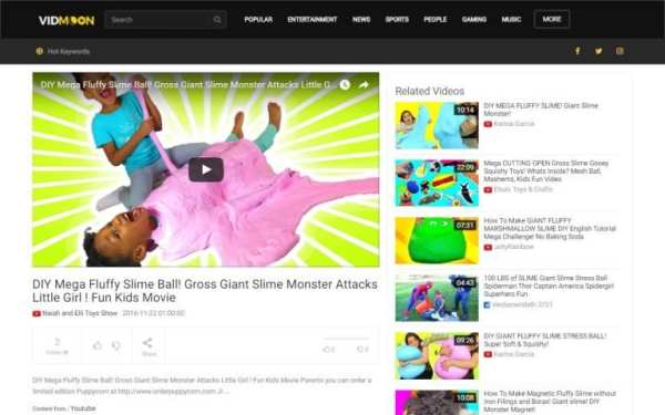 Vidmoon - Video search & watch скриншот 10