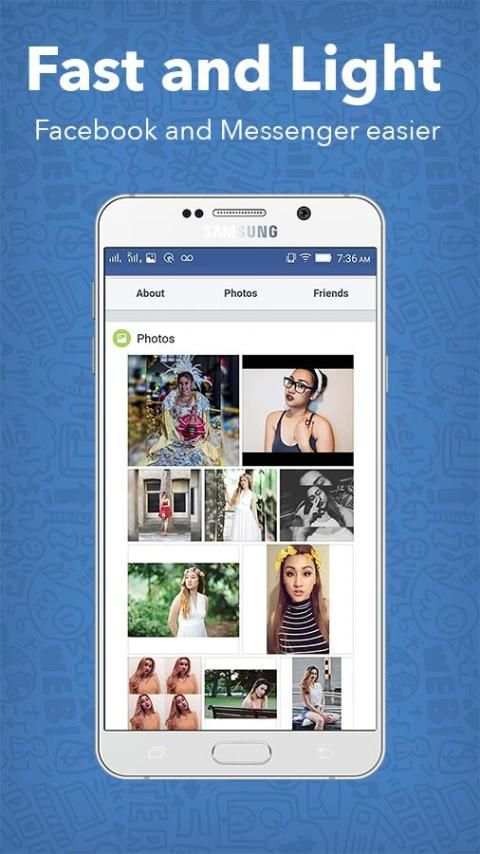 Lite for Facebook Messenger स्क्रीनशॉट 4