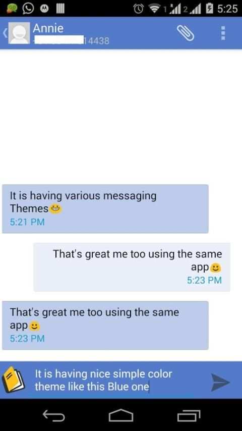 Theme Messaging скриншот 5