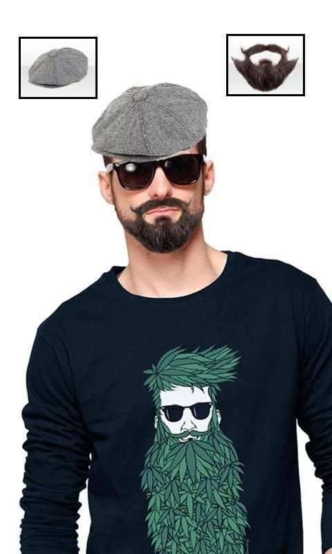 Man Mustache Beard Face Maker скриншот 3