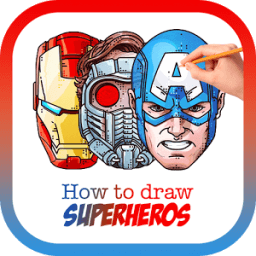 How To Draw SuperHeroes иконка