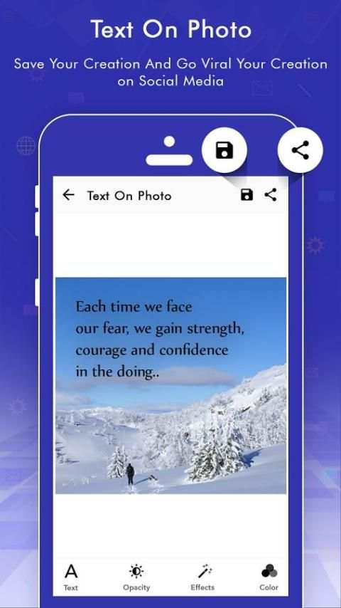 Text on Photo 1 تصوير الشاشة