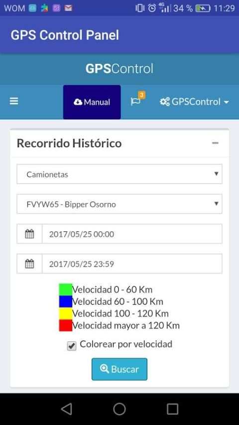 GPS Control Chile screenshot 4