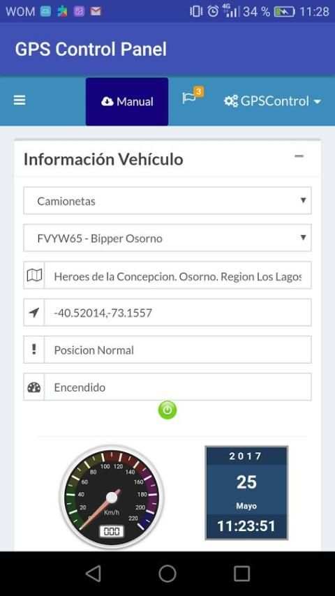 GPS Control Chile screenshot 5