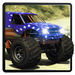 Monster Truck Stunt Racing Cars Simulation Game 3D أيقونة