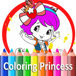 Princess Coloring Book Cutie icon