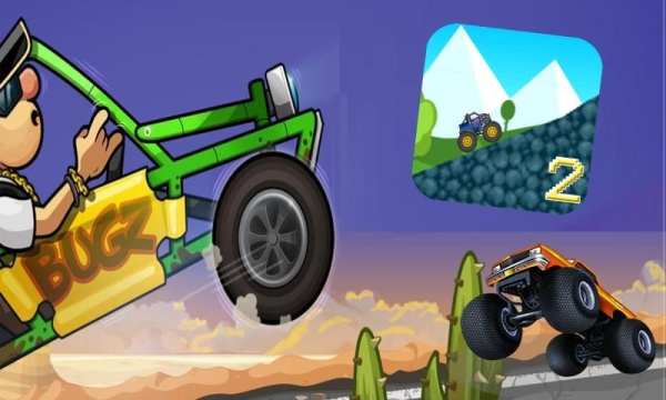 Mad Truck - Hill Racing Car Climb 2 screenshot 3