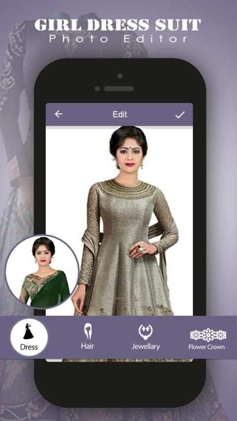 Girl Dress Suit Photo Editor screenshot 4