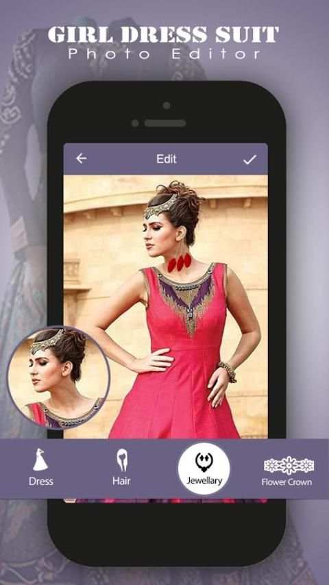 Girl Dress Suit Photo Editor screenshot 2