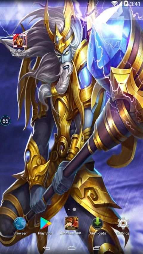 Hero and Skin Hero Evolved Wallpaper HD screenshot 1