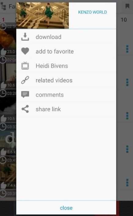 Downloader for videos screenshot 1