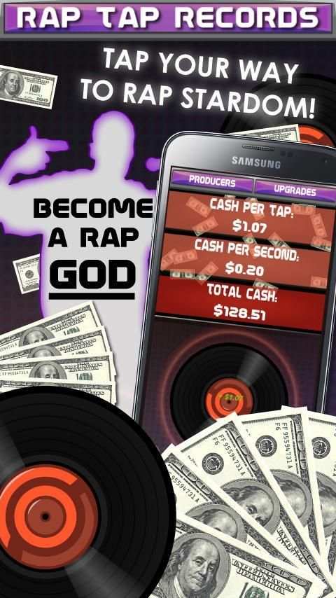 Rap Tap Records - Raining Cash 2 تصوير الشاشة