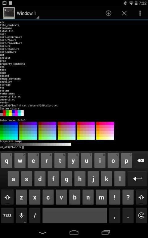 Terminal Emulator for Android скриншот 3