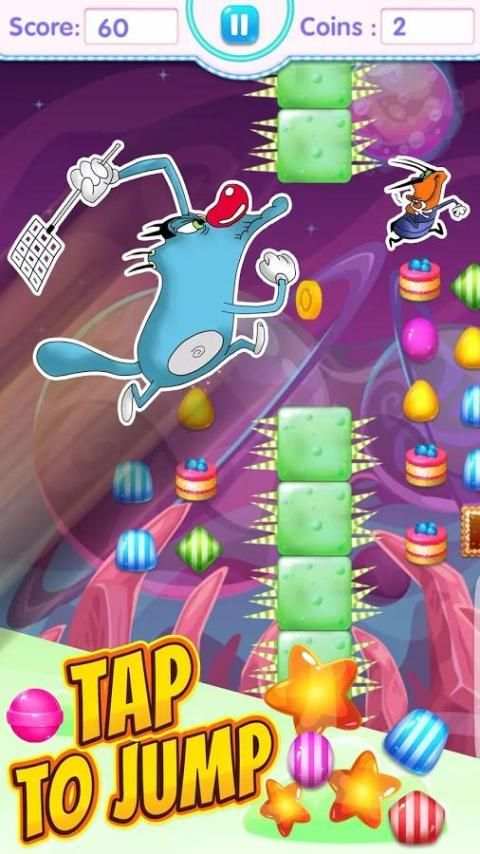 Jumping Oggyz - Candy Adventure screenshot 4