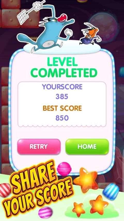 Jumping Oggyz - Candy Adventure screenshot 1