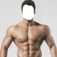 Men Body Builder-Photo Suit