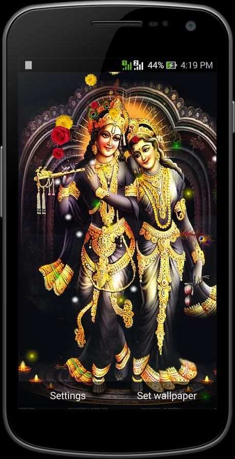 Radha Krishna Live Wallpaper скриншот 1