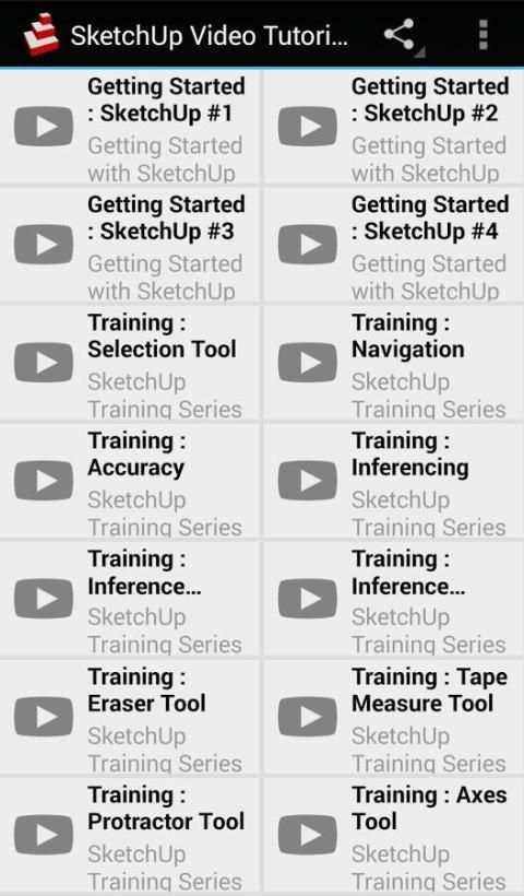 SketchUp Video Tutorials скриншот 3