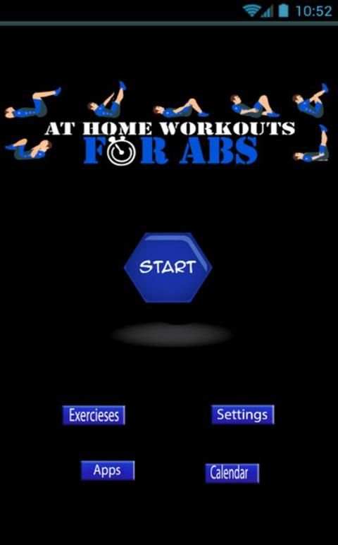 At Home Workouts For Abs 8 تصوير الشاشة