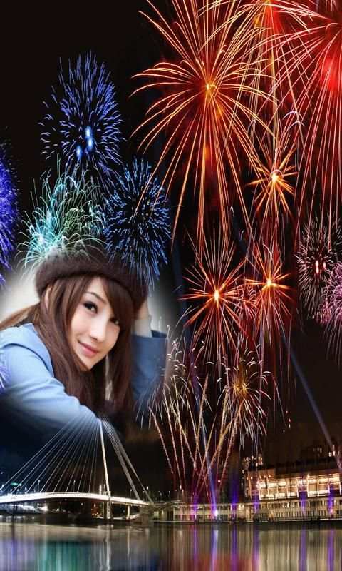 Fireworks Photo Frames New screenshot 2