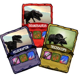 Dino King - Card Battle иконка