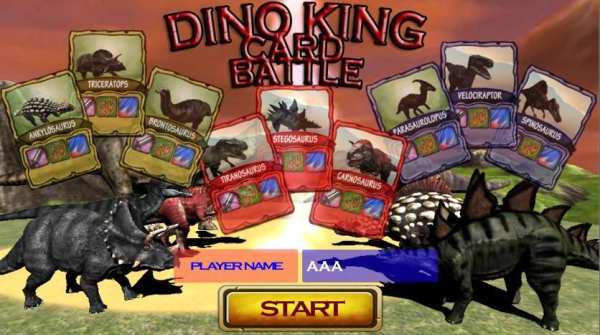 Dino King - Card Battle screenshot 5