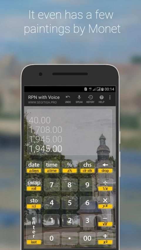 S3 RPN Calculator with Voice screenshot 17