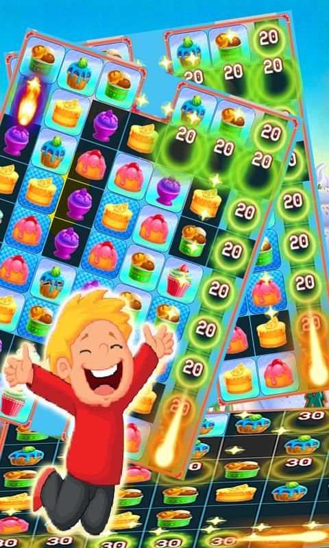 Crusty Cookie Jam Crush New screenshot 2