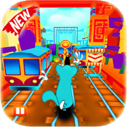 Subway Oggy Skyboard Adventure иконка