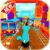 Subway Oggy Skyboard Adventure