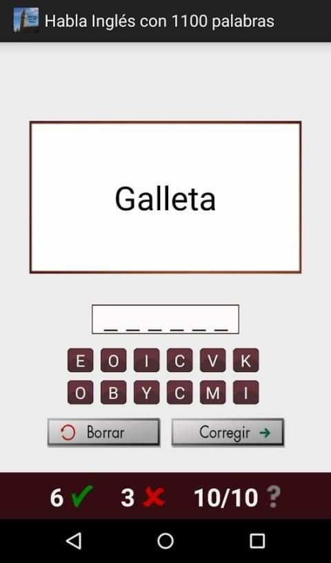 Habla Inglés con 1100 palabras screenshot 5