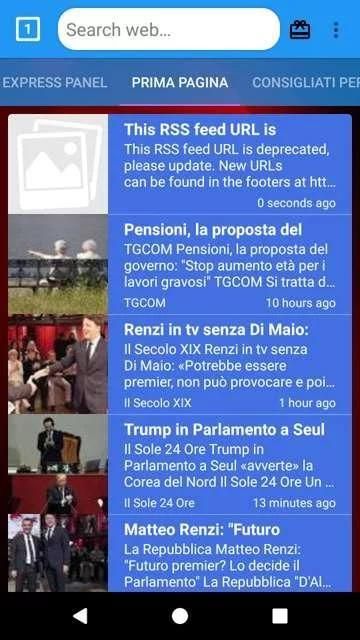 Pc Web Browser скриншот 1