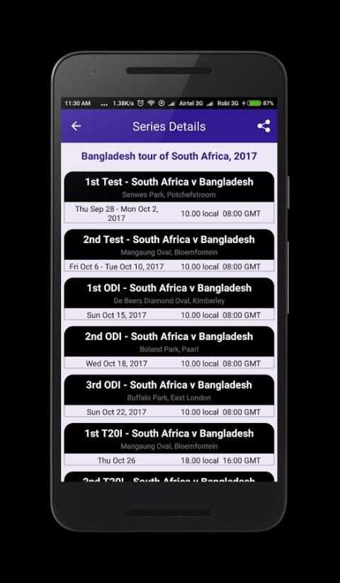 Cricket 4U - Live Cricket Score, Fixture, CricInfo screenshot 1