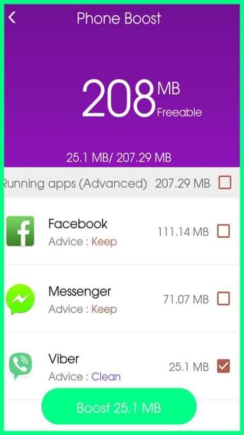 16GB Ram Cleaner Booster Cleaner App pro2018 4 تصوير الشاشة