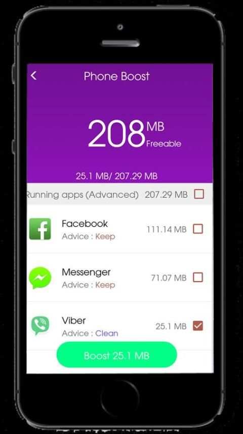 16GB Ram Cleaner Booster Cleaner App pro2018 скриншот 3